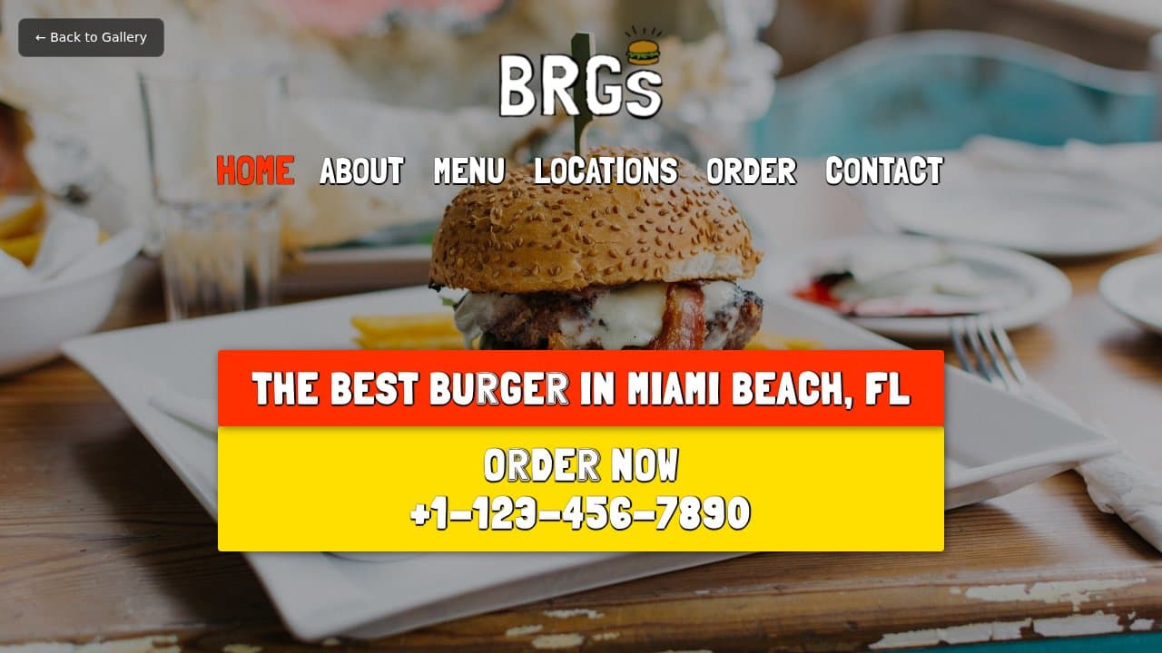 BRGs template preview