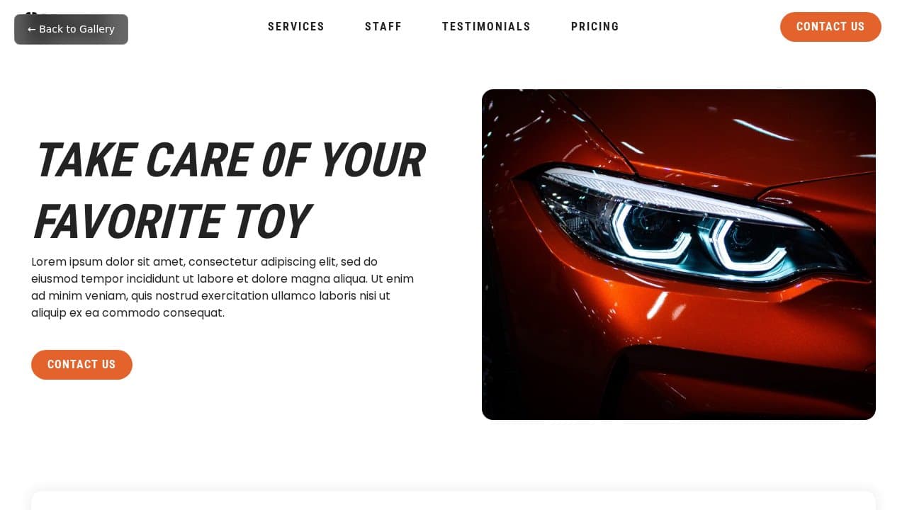 Drive template preview