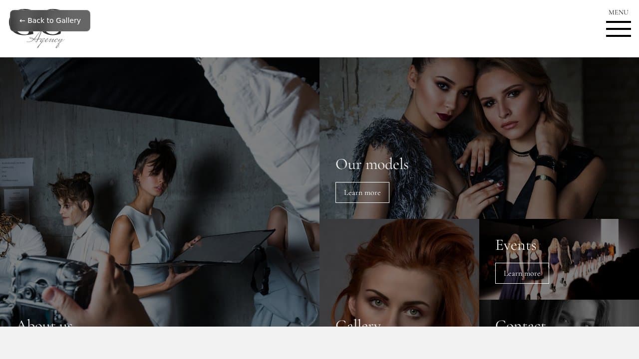 GC Agency template preview