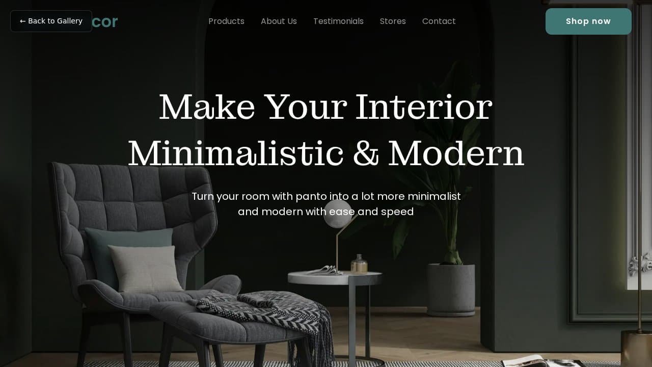 Home Decor template preview