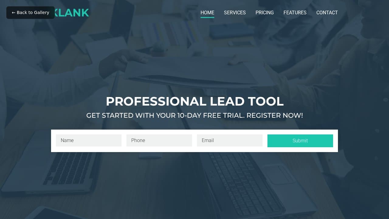 Klank template preview