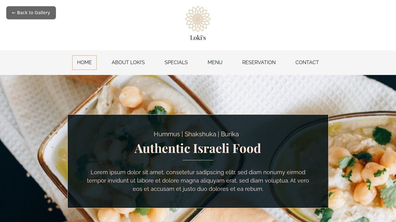 Loki's template preview