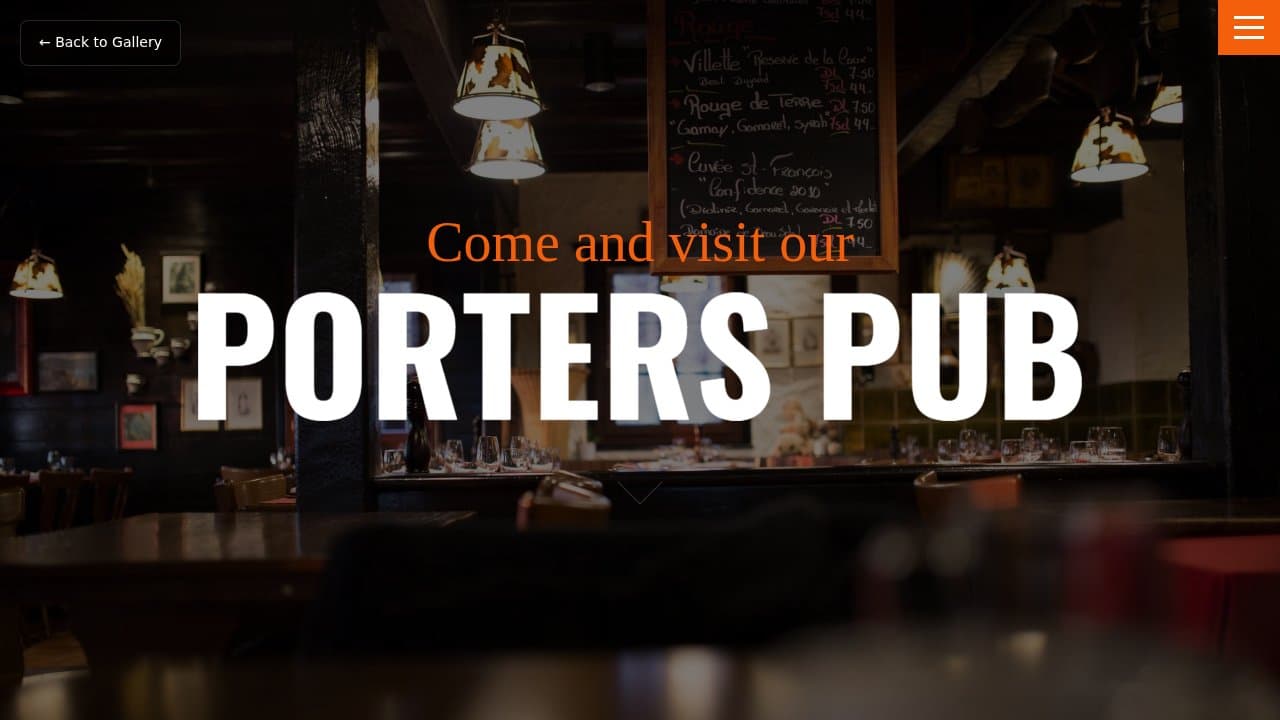 Porters template preview