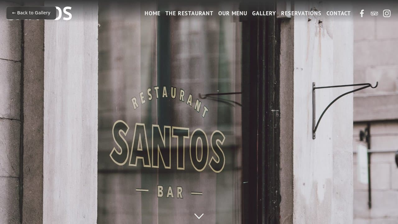 Santos template preview