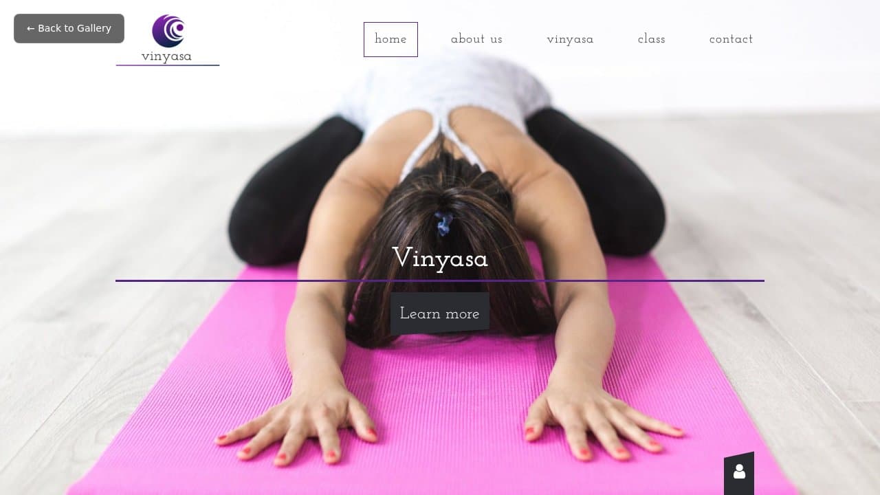 Vinyasa template preview